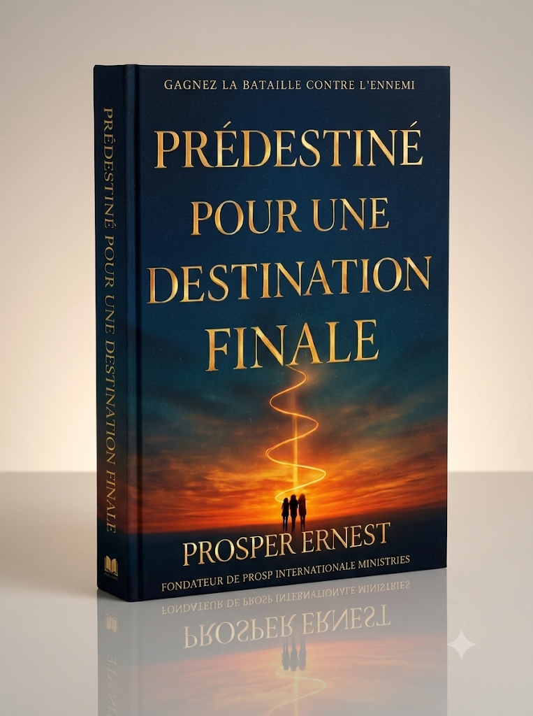 Couverture du livre Prédestiné pour une destination finale, par Prosper Ernest